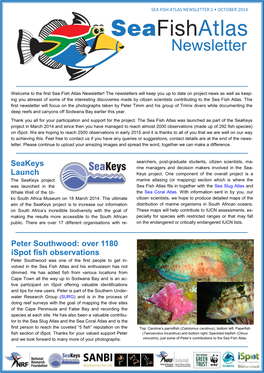 Newsletter 1 • October 2014