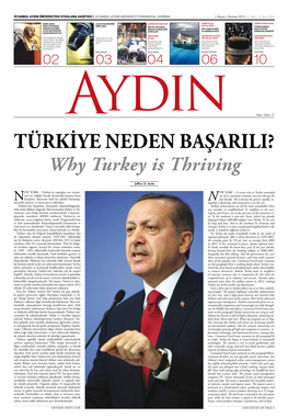 Sayı / Issue: 17 TÜRKİYE NEDEN BAŞARILI? Why Turkey Is Thriving