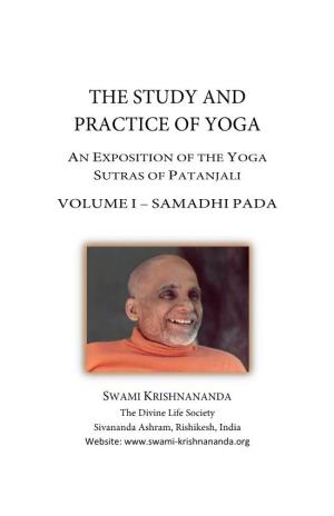The Study and Practice of Yoga, Volume I