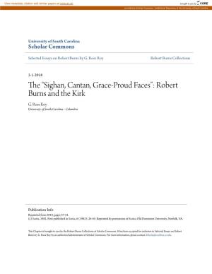 Robert Burns and the Kirk G