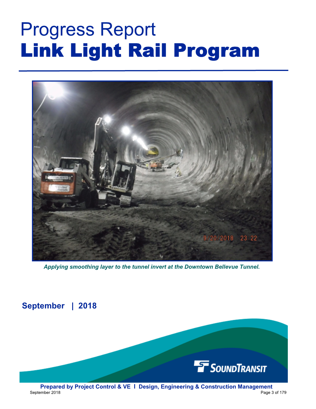 2018 Q3 Link Light Rail Report