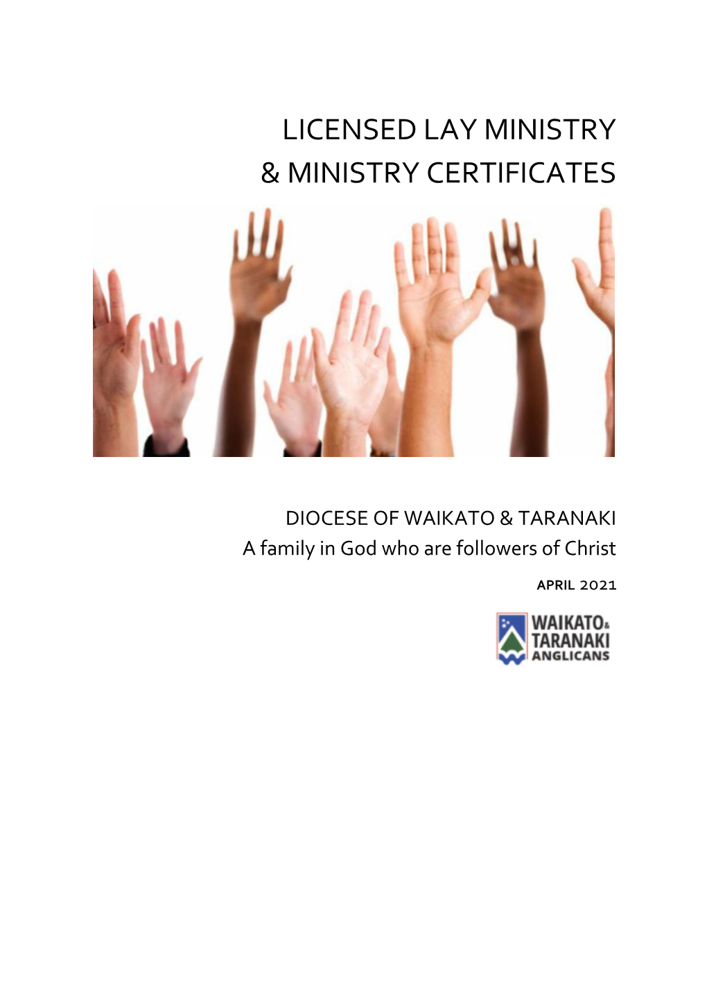 Guidelines for Lay Ministry