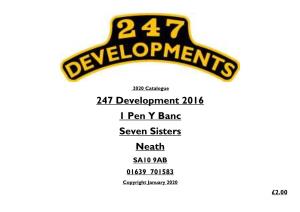 247 Development 2016 1 Pen Y Banc Seven Sisters Neath