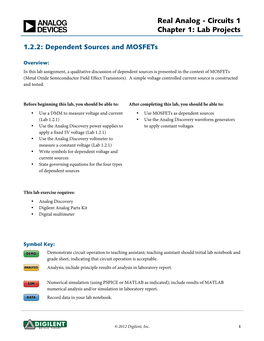 Real Analog - Circuits 1 Chapter 1: Lab Projects