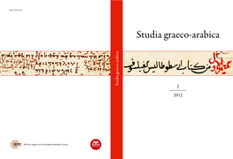 Studia Graeco-Arabica