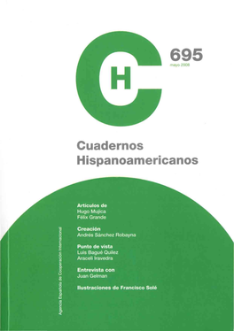 Cuadernos Hispanoamericanos. Núm. 695, Mayo 2008 (Formato PDF)