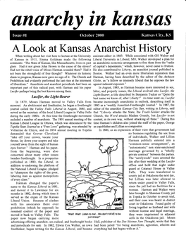 A Look at Kansas Anarchist History