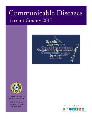 Communicable Diseases Tarrant County 2017