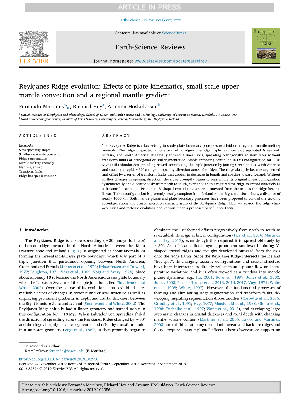 Reykjanes Ridge Evolution Effects of Plate Kinematics, Small-Scale Upper Mantle Convection and a Regional Mantle Gradient