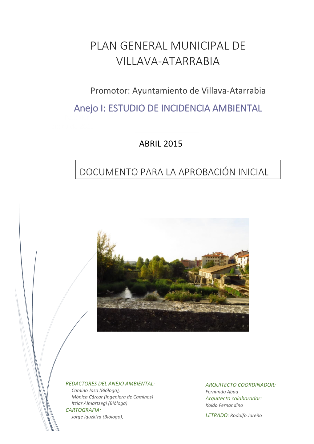 Plan General Municipal De Villava-Atarrabia