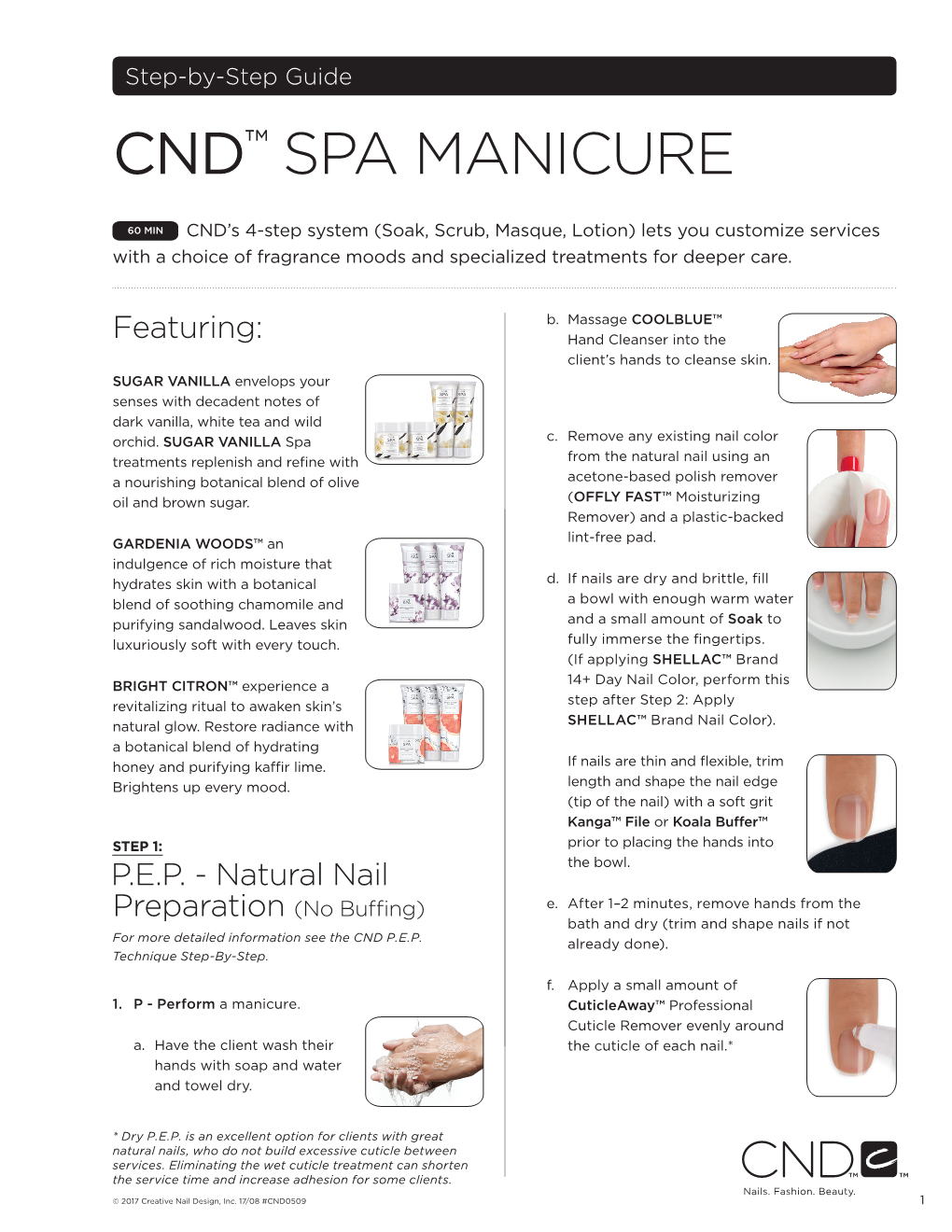 Cnd™ Spa Manicure