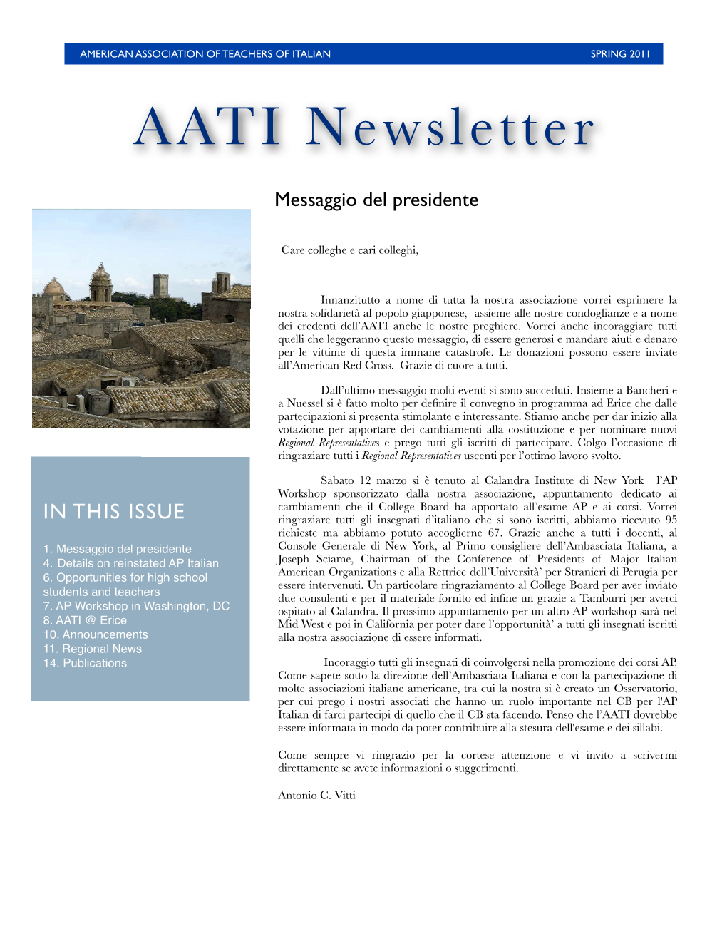 AATI Newsletter