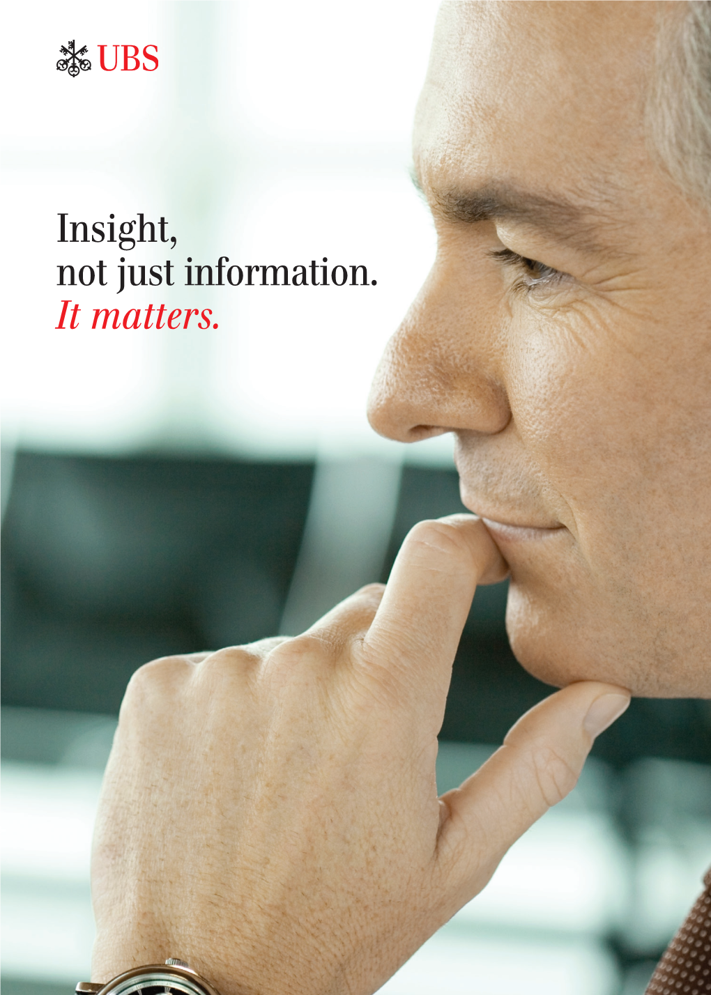 Insight, Not Just Information. It Matters