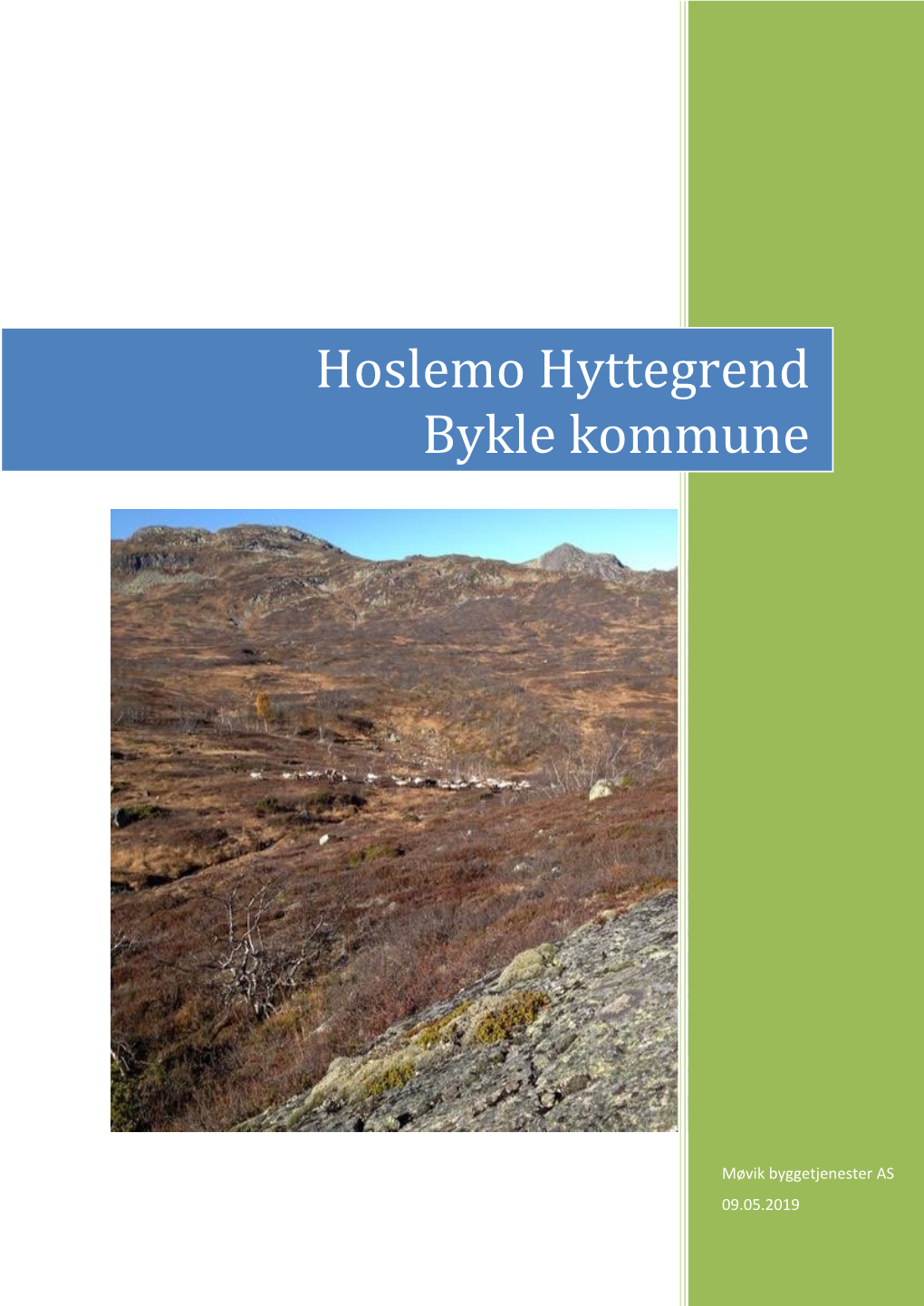 Hoslemo Hyttegrend Bykle Kommune