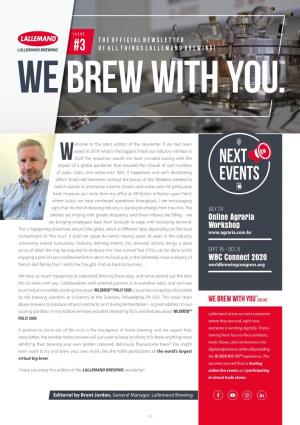 Newsletter #3 of All Things Lallemand Brewing!