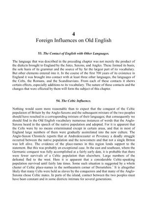 4 Foreign Influences on Old English