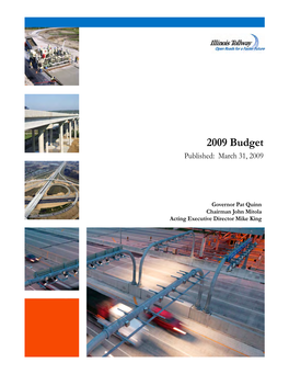 2009 Budget Published: March 31, 2009