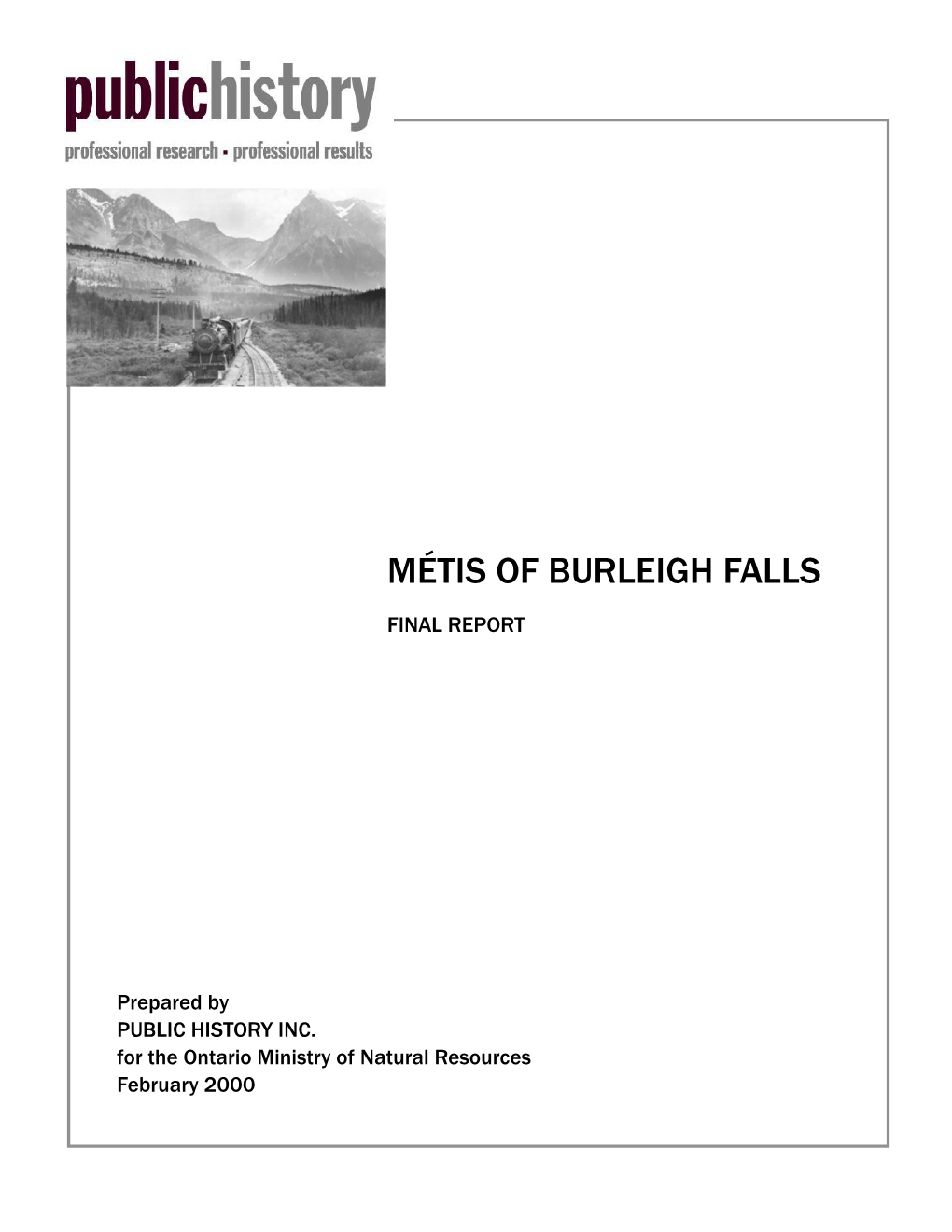 Burleigh Falls