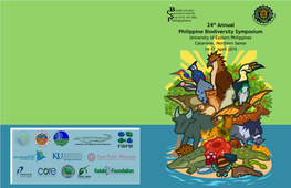 24Th Annual Philippine Biodiversity Symposium