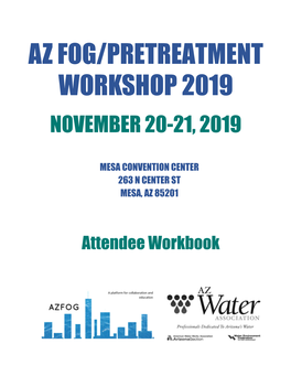 2019 FOG/Pretreatment Workshop Workbook