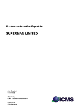 Superman Limited
