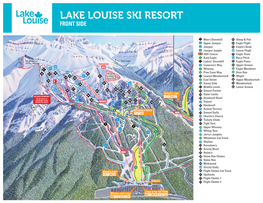 Lake Louise Ski Resort Front Side
