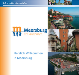 Bürger-Informationsbroschüre Der Stadt Meersburg Am Bodensee