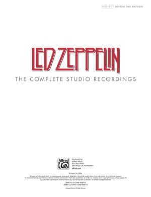 The Complete Studio Recordings