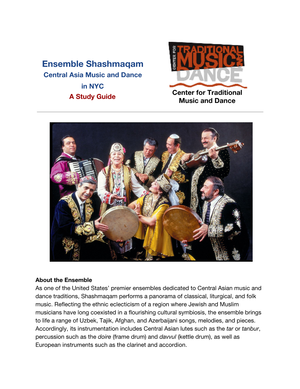 Ensemble Shashmaqam