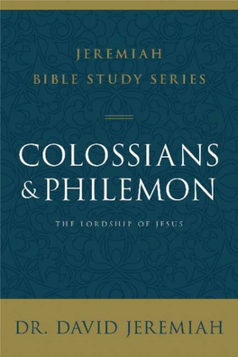 Colossians & Philemon