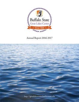 Great Lakes Center Annual Report 2016-2017