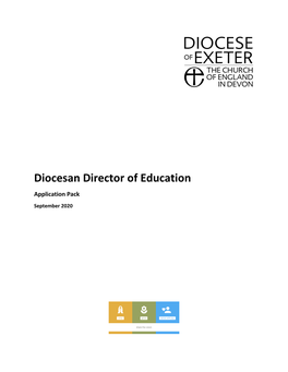 Diocesan Director of Education Application Pack September 2020