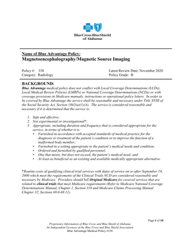 Magnetoencephalography/Magnetic Source Imaging