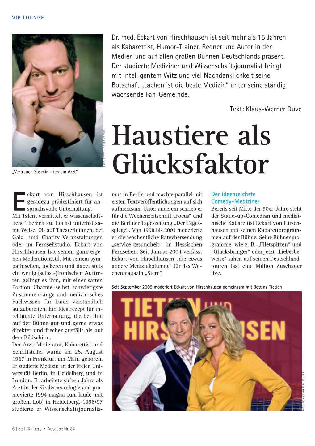 Haustiere Als Glücksfaktor