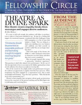 Theatre AS Divine Spark