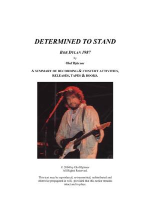 1987 Determined to Stand LETTER.Pdf