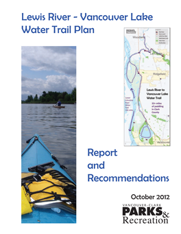 Lewis River to Vancouver Lake Water Trail Report