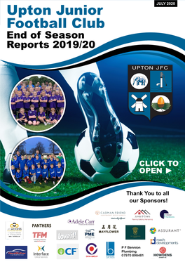 Click Below to View the Reports from the Club and the Teams