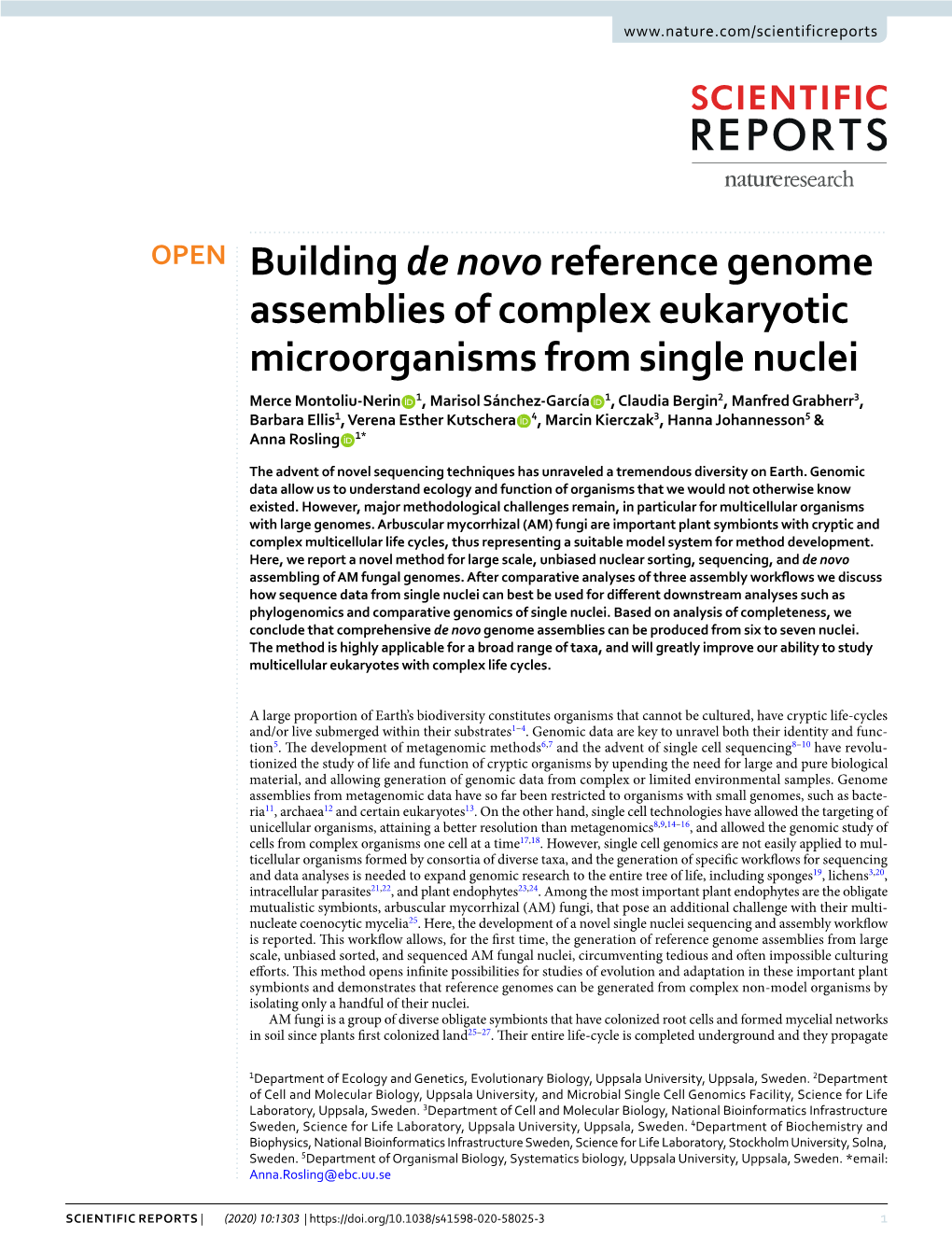 Building De Novo Reference Genome Assemblies of Complex Eukaryotic