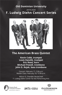 F. Ludwig Diehn Concert Series: the American Brass Quintet