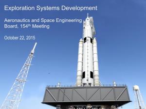 Exploration Systems Development