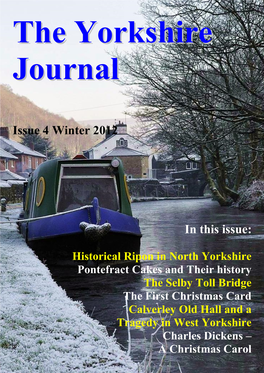 Issue 4 Winter 2012 in This Issue
