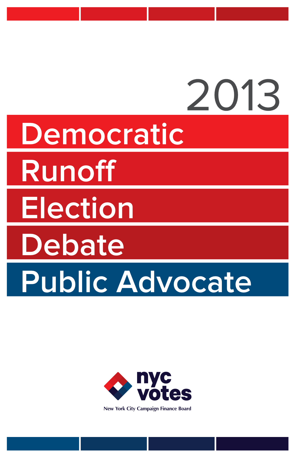 Democratic Runoff Election Debate | Public Advocate 3 Candidates