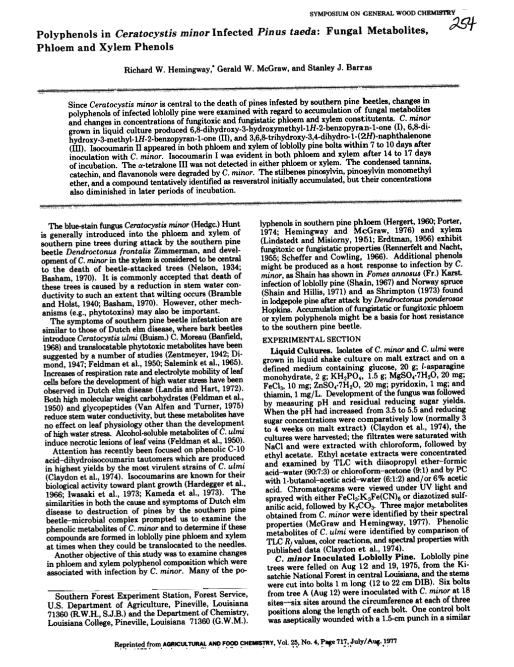 J!Jf Phloem and Xylem Phenols