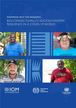 Bolstering Tuvalu's Socioeconomic Resilience in a Covid-19 World
