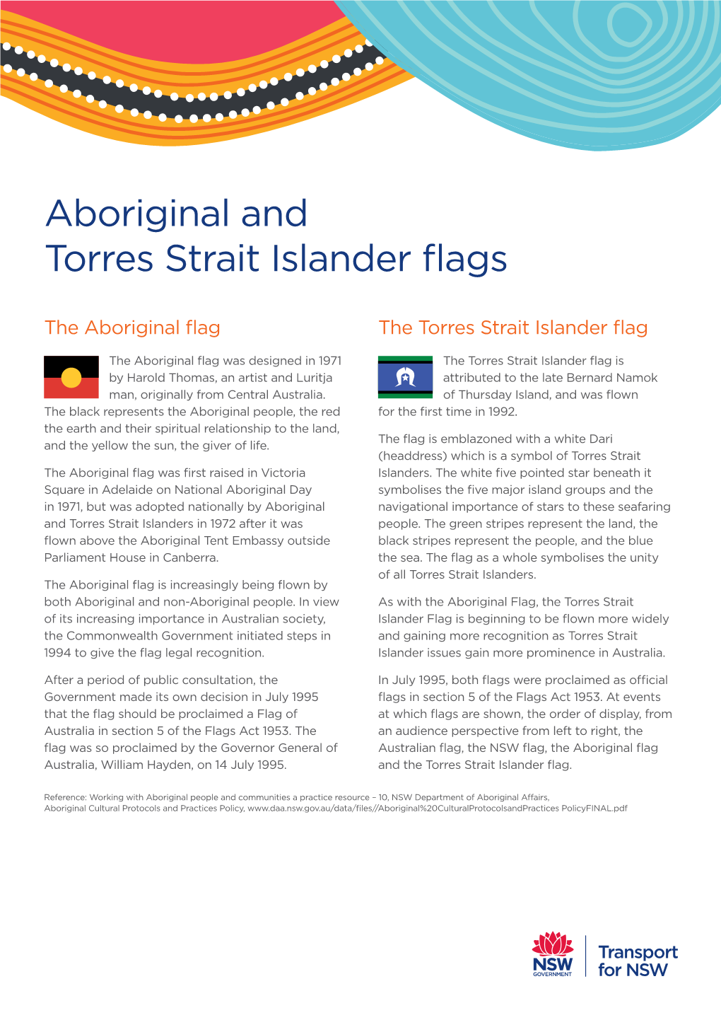 Aboriginal and Torres Strait Islander Flags