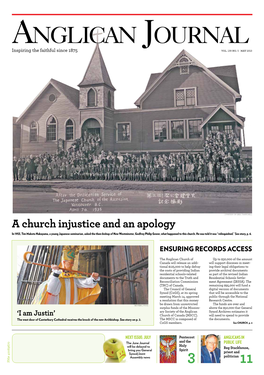 A Church Injustice and an Apology