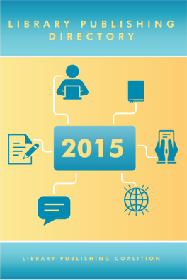 Library Publishing Directory 2015
