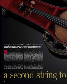Investing in a Fund That Buys Remarkable, Rare Violins and Cellos