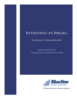 Investing in Israel